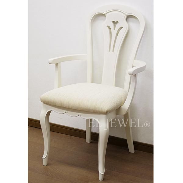 東海家具 Fleur ドレッサー スツール ホワイト Fleur-WH】～フルール