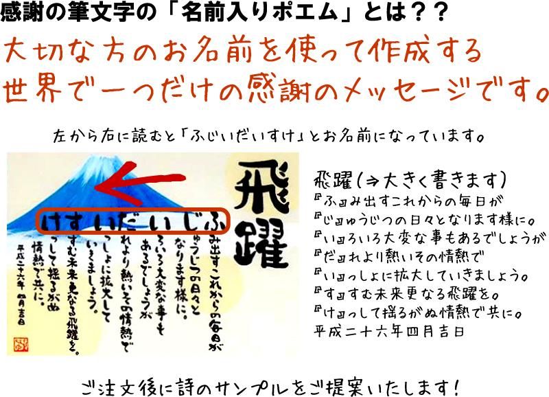 社長就任祝い 会長就任祝い 昇進祝い 退任祝いなら 感謝の筆文字 公式 本店