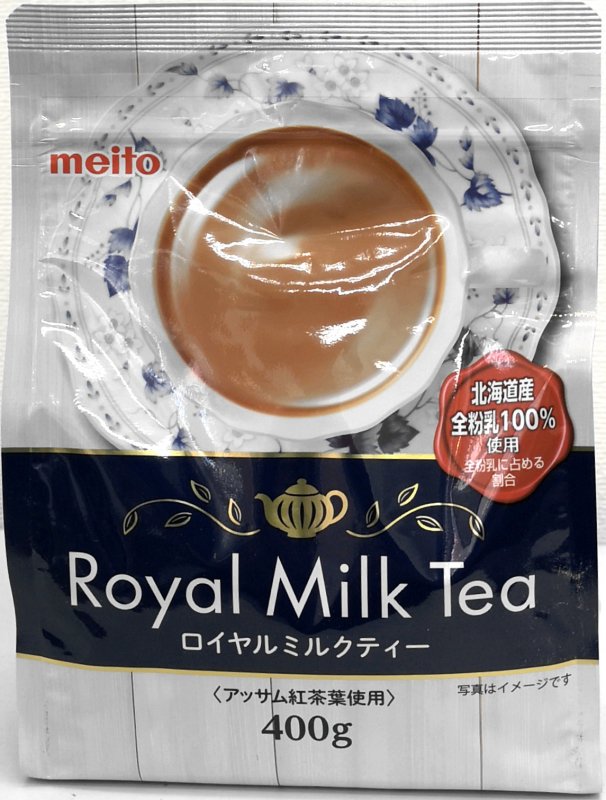 名糖 ロイヤルミルクティー 370g袋入　香り豊かなロイヤルミルクティーを楽しもう - 粉末茶 業務用茶 こだわりのお茶屋　石原園
