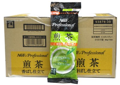 AGF Professional 給茶機用インスタントティー 煎茶 香ばし仕立て60g