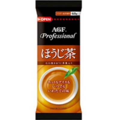 AGF Professional 給茶機用インスタントほうじ茶 60g×10袋×2箱 【商品 