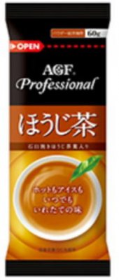 AGF Professional 給茶機用インスタントほうじ茶 60g×10袋×2箱 【商品