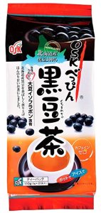Oskべっぴん北海道産黒豆茶ティーパック 5g 22袋 12入 ケース販売