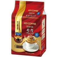 KEY COFFEE　ドリップオン モカブレンド　（8g×10杯分）×6袋ケース販売