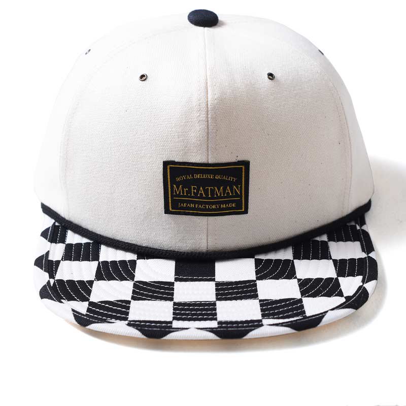 超格安一点 【極美品】Mr.FATMAN Tracker チェッカー WTFLG Cap