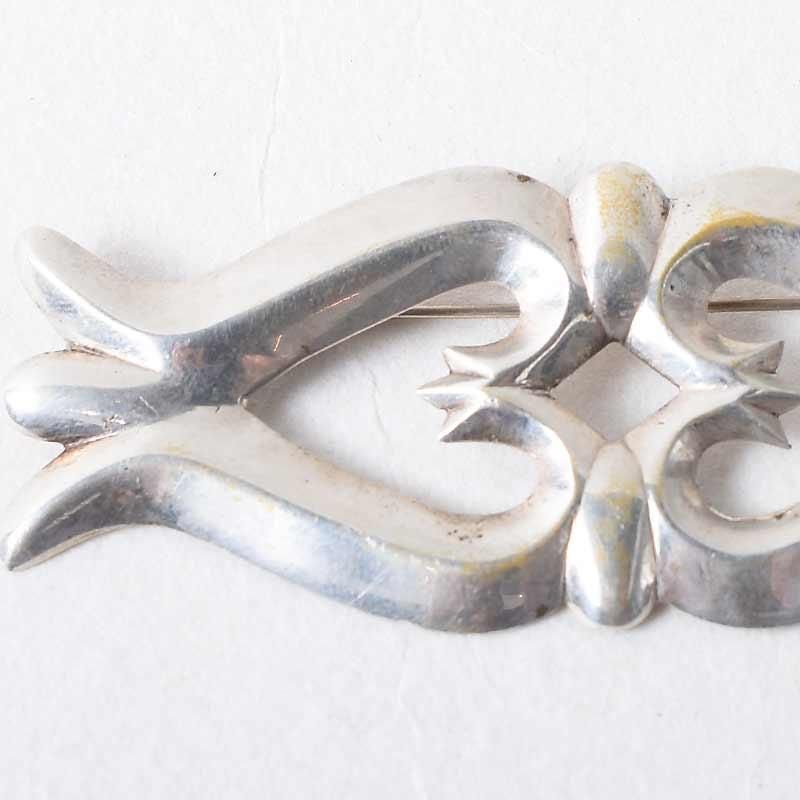 Vintage NAVAJO GUILD Silver Pin 01 ヴィンテージ ナバホ