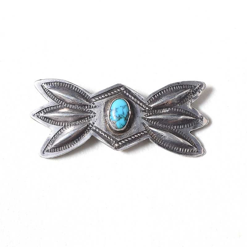 Vintage NATIVE AMERICAN INDIAN JEWELRY Silver Pin 03 ヴィンテージ