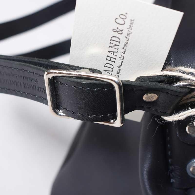 GLAD HAND×HERITAGE LEATHER CO レザー ショルダーフレーム バッグ GLAD HAND×HERITAGE LEATHER CO レザー ショルダーフレーム バッグ