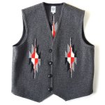<img class='new_mark_img1' src='https://img.shop-pro.jp/img/new/icons14.gif' style='border:none;display:inline;margin:0px;padding:0px;width:auto;' />ORTEGA'S Chimayo Vest - D,GRY オルテガ チマヨ ベスト 