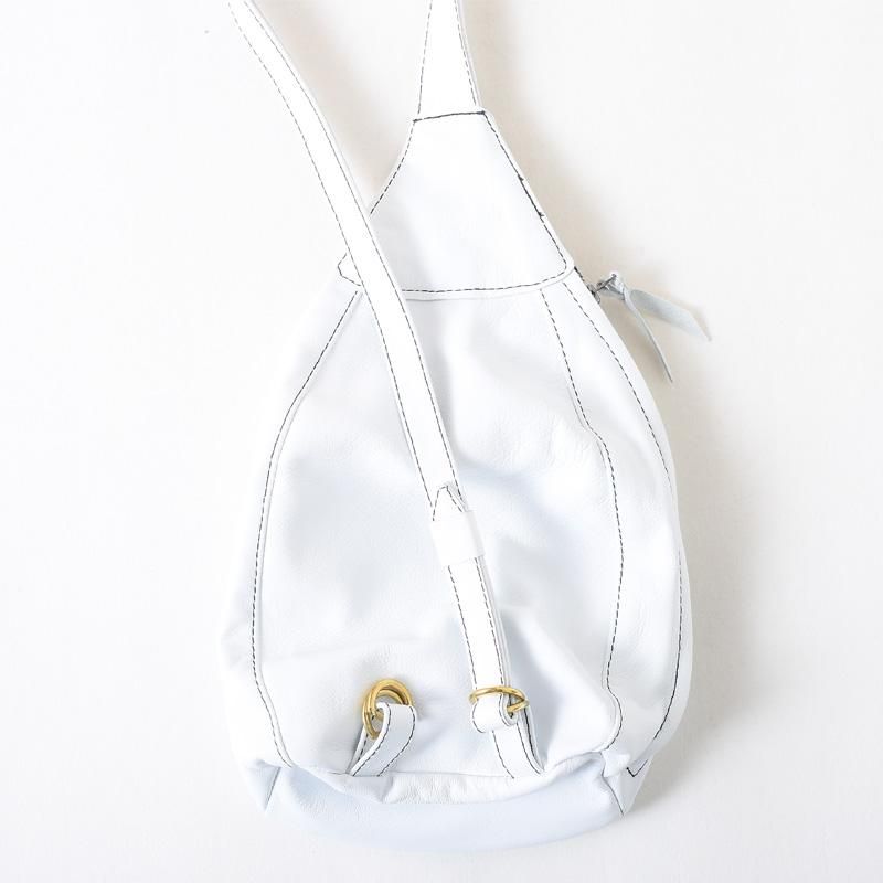 Langlitz Leathers ONE SHOULDER BAG - WHT ラングリッツレザー