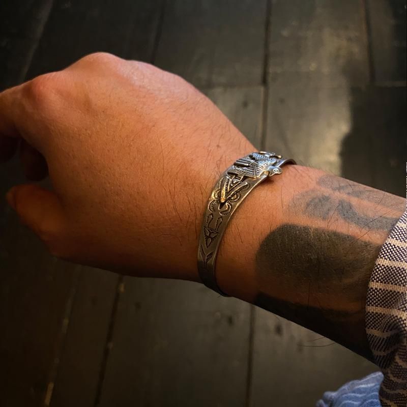アクセサリー Vintage Fred Harvey SILVER ARROW Bangle