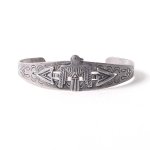 <img class='new_mark_img1' src='https://img.shop-pro.jp/img/new/icons14.gif' style='border:none;display:inline;margin:0px;padding:0px;width:auto;' />Vintage Fred Harvey Style SILVER ARROW Bangle 05 ヴィンテージ フレッドハービー シルバーアロー バングル