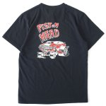 WEIRDO ウィア−ド  クルーネックTシャツ Piston Head S/S T-SHIRTS BK