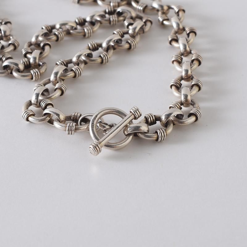 Vintage UNKNOWN Silver Necklace Chain 01 ヴィンテージ