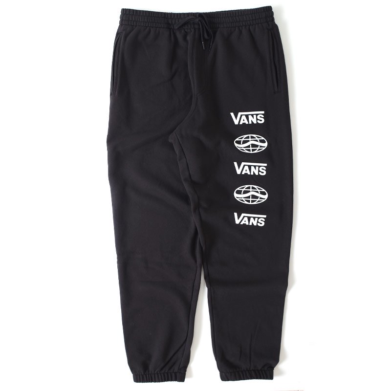 VANS USA LINE SWEAT PANTS - Black バンズ スエットパンツ USA企画