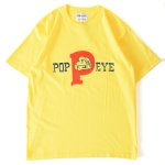 POP EYES ポップアイズ MONSTER TEE  S/S 半袖 Tシャツ イエロー