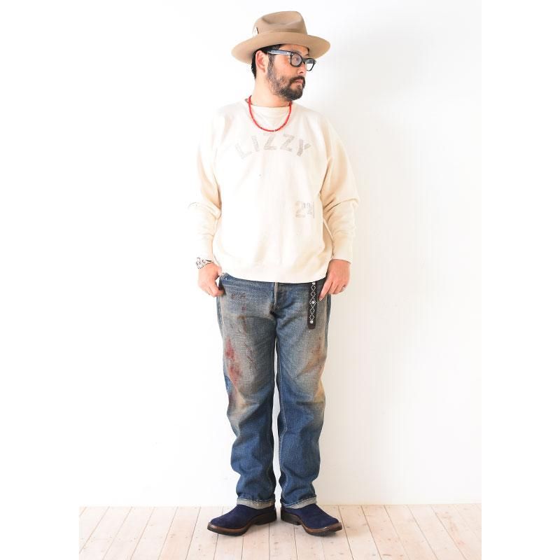 GLAD HAND ビンテージ　クラッシュデニム BY GLAD HAND バイ グラッド ハンド デニムパンツ ヴィンテージ