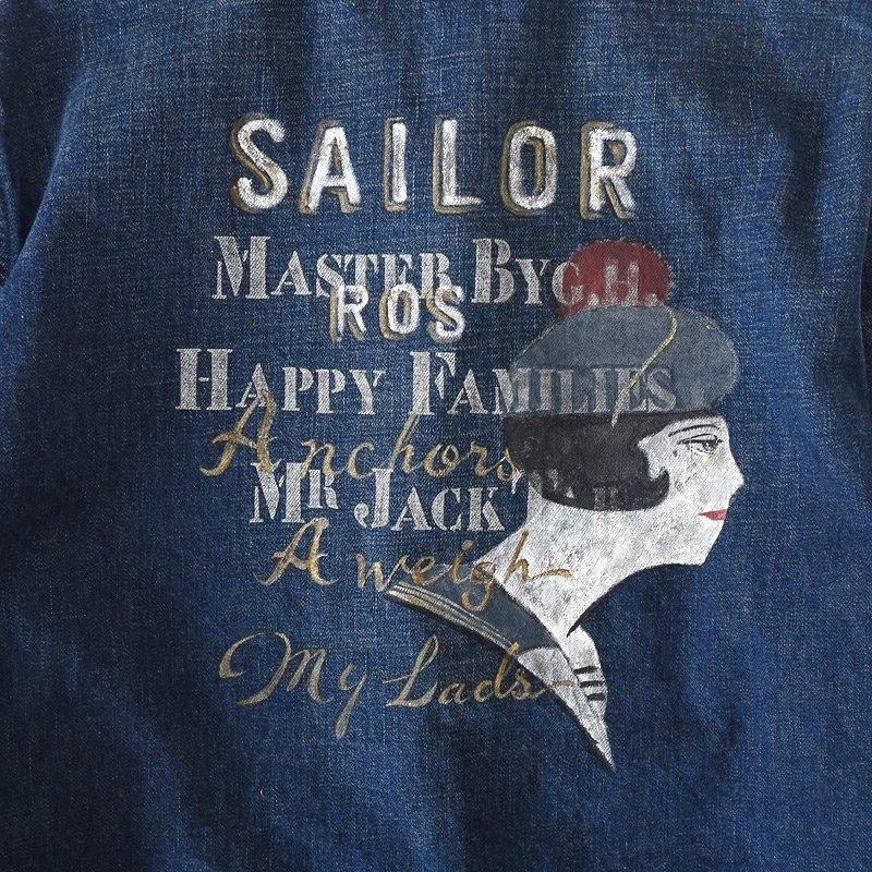 BY GLAD HAND バイ グラッド ハンド JACK TAR - SHAWL JACKET