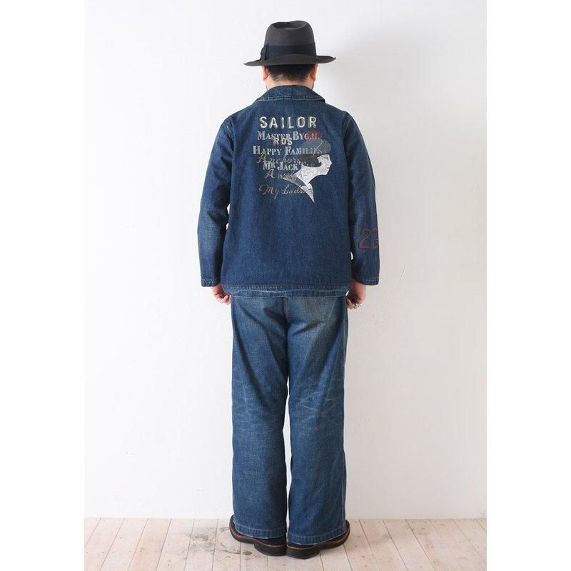 BY GLAD HAND バイ グラッド ハンド JACK TAR - SHAWL JACKET