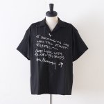 UNCHANGING LOVE 󥸥󥰥 MESSAGE S/S SHIRT  BLK

