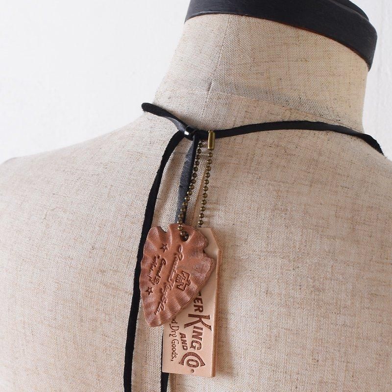 Rooster King & Co ルースターキング Leather Feather Beads