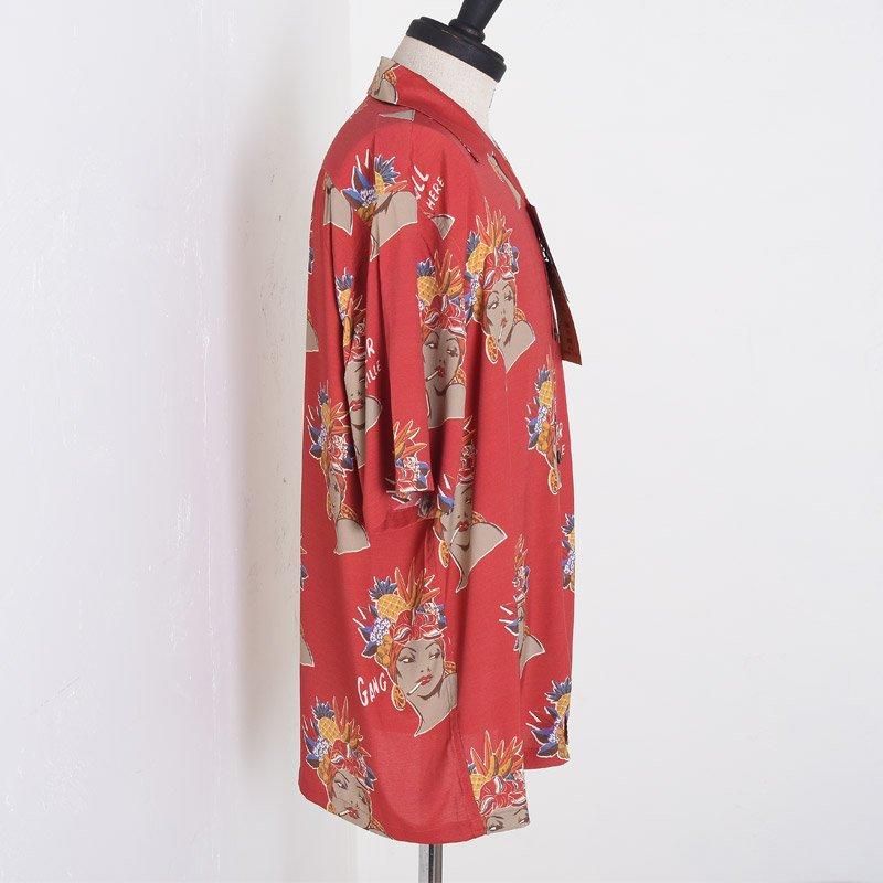 GANGSTERVILLE | CARMEN - S/S SHIRTS RED - GENBA ONLINE STORE