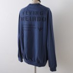 WEIRDO ݥ  LUCEBER 롼С FLYING WEIRDO - CREW NECK SWEAT NAVY å