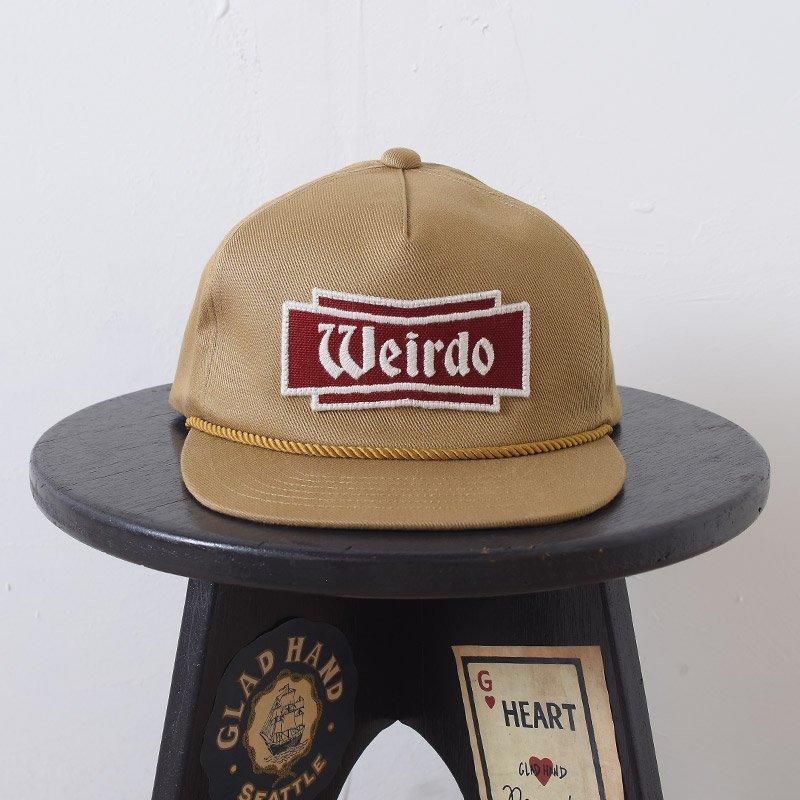 WEIRDO 未使用 ウィアード キャップ WRD-21-SS-G04 サックス