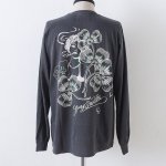 GANGSTERVILLE 󥰥ӥ SHAMROCK LADY - L/S T-SHIRTS BLK