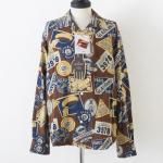 BY GLAD HAND Х å ϥ LUGGAGE LABEL - L/S SHIRTS  BRN