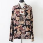 BY GLAD HAND Х å ϥ LUGGAGE LABEL - L/S SHIRTS  BLK