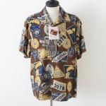 BY GLAD HAND Х å ϥ LUGGAGE LABEL - S/S SHIRTS  BRN