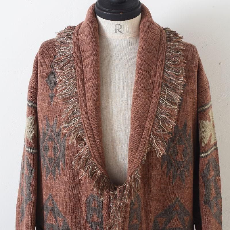 by GLAD HAND バイグラッドハンド テクスチャーカーディガン　セーター bygh-20-ss-04.jpg