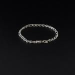 <img class='new_mark_img1' src='https://img.shop-pro.jp/img/new/icons14.gif' style='border:none;display:inline;margin:0px;padding:0px;width:auto;' />Vintage TAXCO Silver Chain Link BRACELET 12 ơ   ֥쥹å
