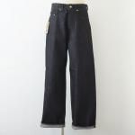 GANGSTERVILLE 󥰥ӥ THUG - WIDE DENIM IRON CROSS BLK/IVR ǥ˥ѥ
