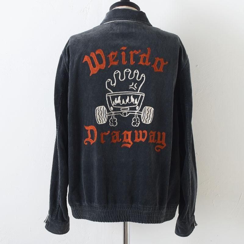 WEIRDO DRAGWAY JACKET | ブラック - GENBA ONLINE STORE