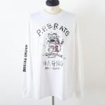 POP EYES ݥåץ PRISON ART P.P.E RATS TEE SHIRT 󥰥꡼TEE WHT