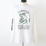 POP EYES ݥåץ PRISON ART P.E MARINES 07 TEE SHIRT 󥰥꡼TEE WHT