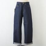 GANGSTERVILLE ギャングスタービル THUG - WIDE DENIM IRON CROSS IND/IVR デニムパンツ