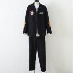 POP EYES ポップアイズ PRISON ART 2PEICE JACKET PANTS BLACK 2ピース ジャケット&パンツ