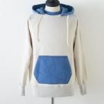 <img class='new_mark_img1' src='https://img.shop-pro.jp/img/new/icons14.gif' style='border:none;display:inline;margin:0px;padding:0px;width:auto;' />AKOM GLAD HAND SWEAT AFTER HOODIE - BLU/OTM  ߥå ϥ դѡ