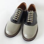 REGALGLAD HAND ꡼ åɥϥ SADDLE SHOES GRY/BLK  ɥ륷塼