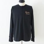 OLD CROW    L.A.M.C. WING - L/S HENRY T-SHIRTS  BK إ꡼T