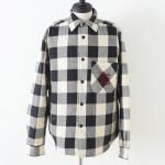 WEIRDO ݥ Weirdo - L/S QUILTING CHECK SHIRTS BLACK ƥ ͥ ĥ㥱å
