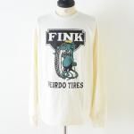 WEIRDO ݥ WRD FINK - L/S T-SHIRTS WHT