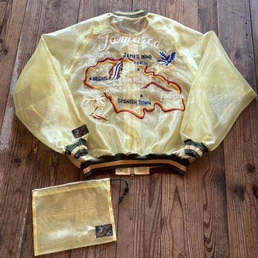 KAPITAL]シアーパール モスキートガードスーベニアJKT(Jamaica) - TAKE