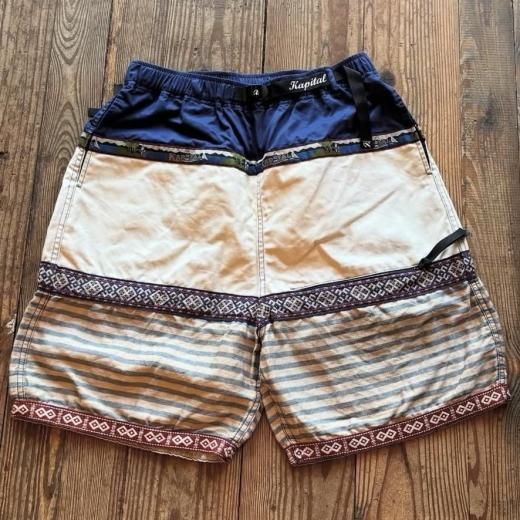 kapital kountry パッチワークショートパンツ　レディース KAPITAL]パッチワーク ECO BAKA ショートパンツ 2025 - TAKE
