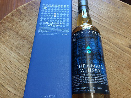 笹の川酒造 ピュアモルトウイスキー山桜ノンエイジ 箱入り48度700ＭＬ - 自然派ワイン＆地酒専門店～ HONEST TERROIR  オネストテロワール～