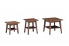 ブルーノ ウォールナット無垢材 サイドテーブル（3サイズ 45H40/45H50/60H50）