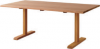 飛騨産業 チグサ 日本製 ダイニング  テーブル 2本脚（木部カラー2色対応 OU/WD）（サイズ 90/135/150/165/180）